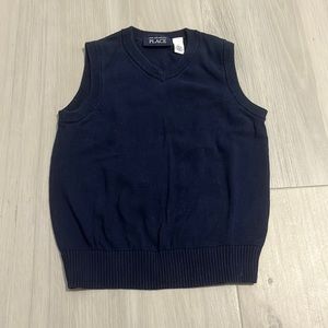 The Children’s Place Navy Blue Sweater Vest Boys 4T
